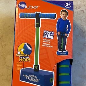 Safe indoor/outdoor pogo stick!